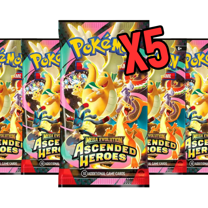 Ascended Heroes Booster Pack (5 Packs)