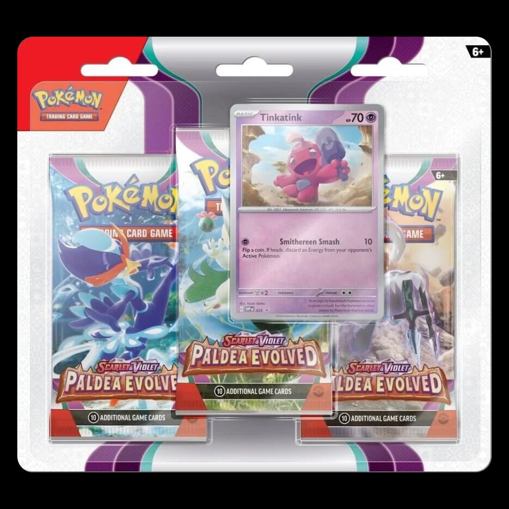 Paldea Evolved 3-Pack Blister