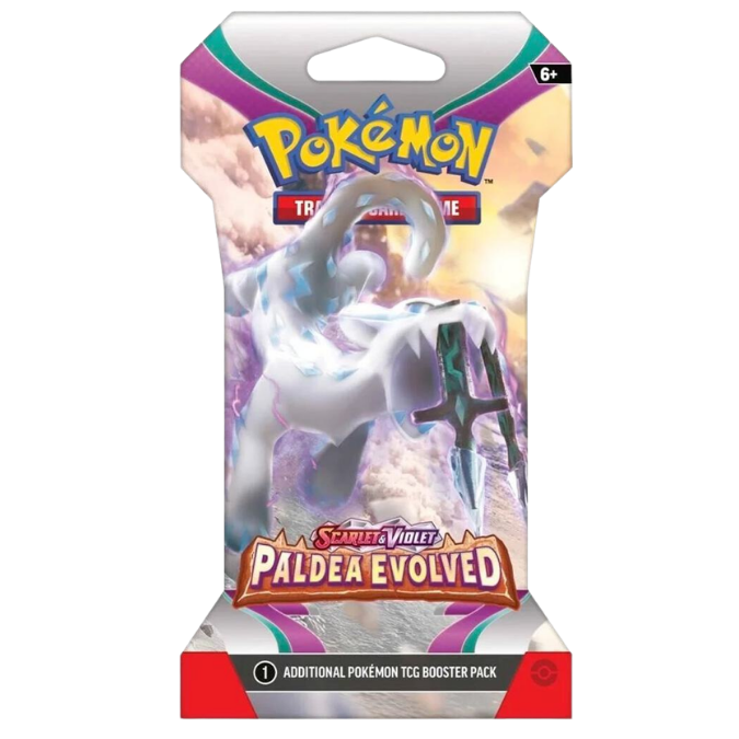 Paldea Evolved Sleeved Booster Pack (1 Sleeved)