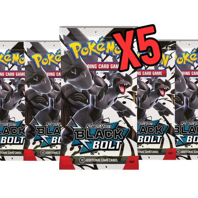 Black Bolt Booster Packs (5 Packs)