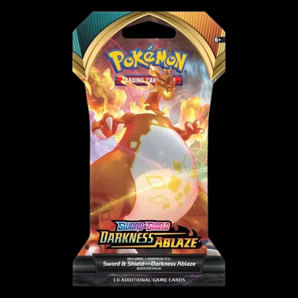 Darkness Ablaze Booster Pack - Sleeved MidWestPoke Darkness Ablaze Booster Pack - Sleeved MidWestPoke