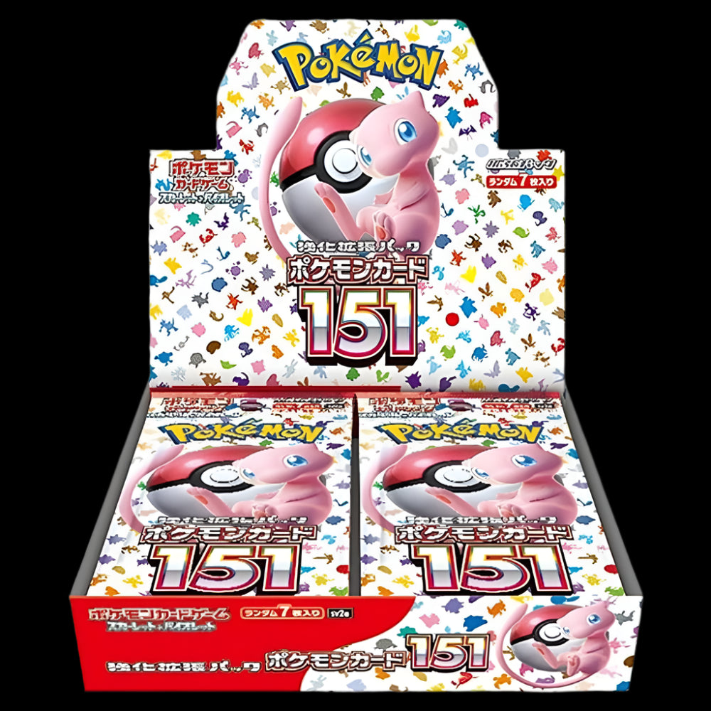 Japanese 151 (sv2A) Booster Box MidWestPoke Japanese 151 (sv2A) Booster Box MidWestPoke