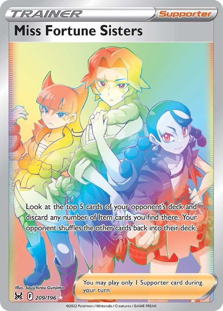 Miss Fortune Sisters (Secret) - SWSH11: Lost Origin (SWSH11)