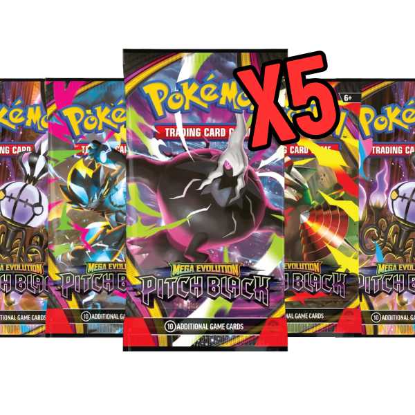 Pitch Black - 5 Pokemon TCG Packs