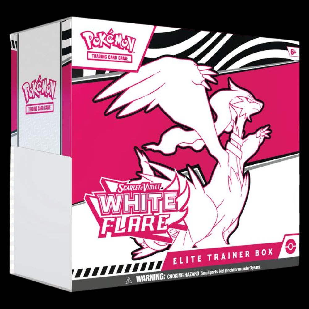 White Flare Elite Trainer Box (ETB)