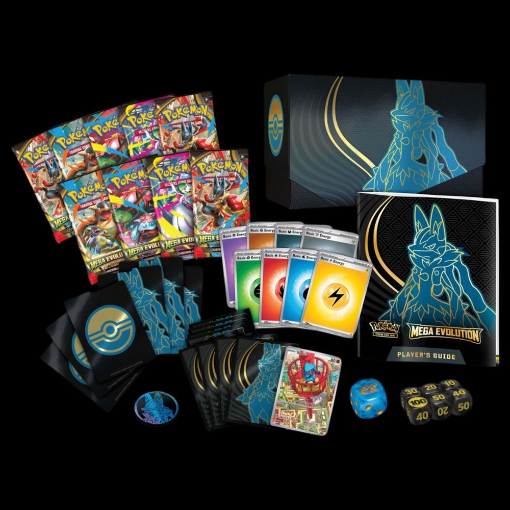 Mega Evolutions Elite Trainer Box (ETB) - Lucario