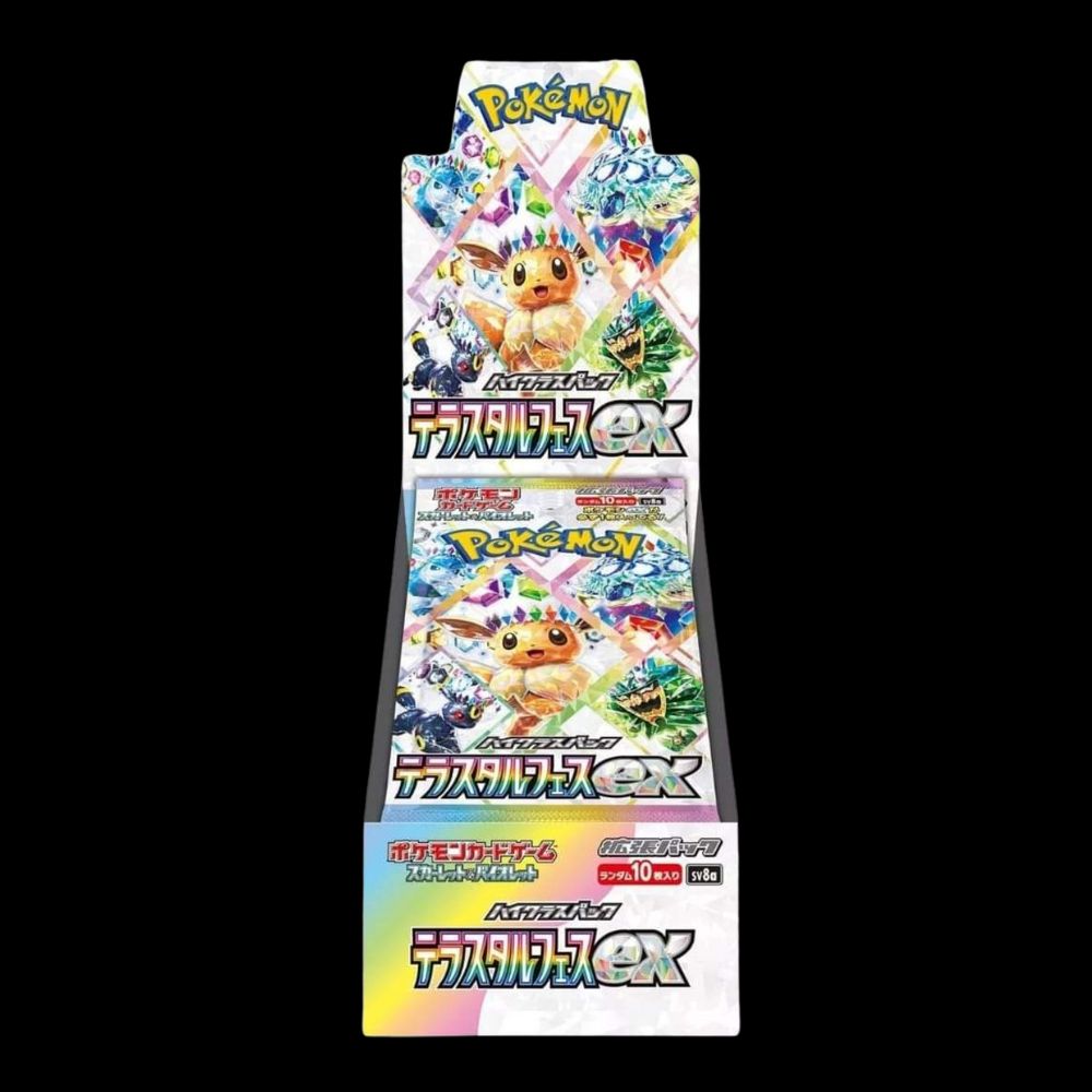 Japanese Terastal Festival (sv8A) Booster Box MidWestPoke Japanese Terastal Festival (sv8A) Booster Box MidWestPoke