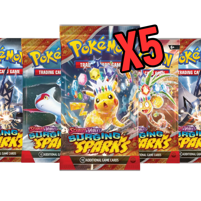 Surging Sparks - 5 Pokemon TCG Packs