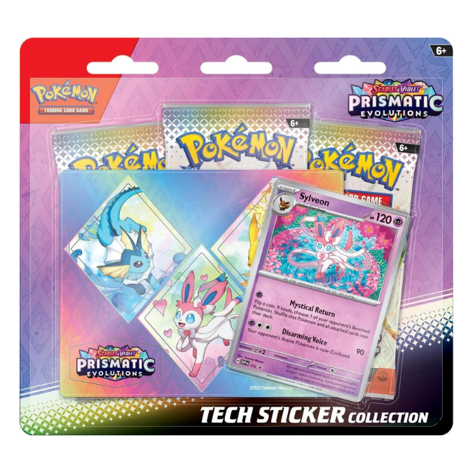Prismatic Evolutions Tech Sticker