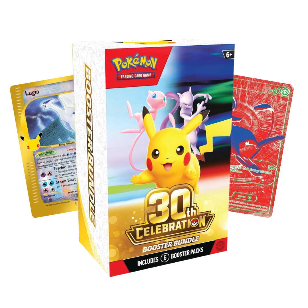 30th Celebration Booster Bundle - 6 Pokemon TCG Packs