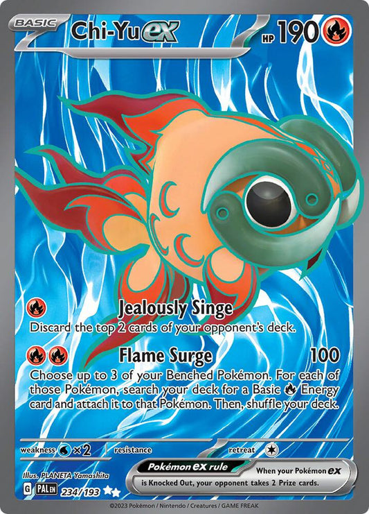Chi-Yu ex - 234/193 - SV02: Paldea Evolved (PAL)