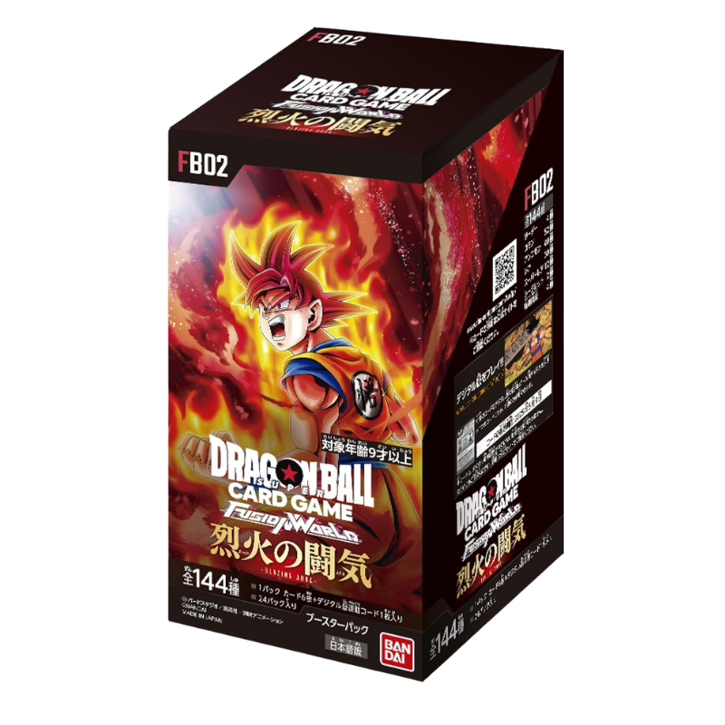 Dragon Ball Fusion FB-02 Japanese Booster Box