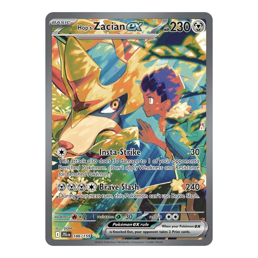 Hop’s Zacian Ex 186/159