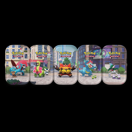 Lumiose City Mini Tin (1 Tin, Selected at Random)