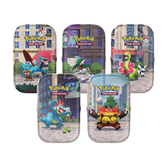 Lumiose City Mini Tin (1 Tin, Selected at Random)
