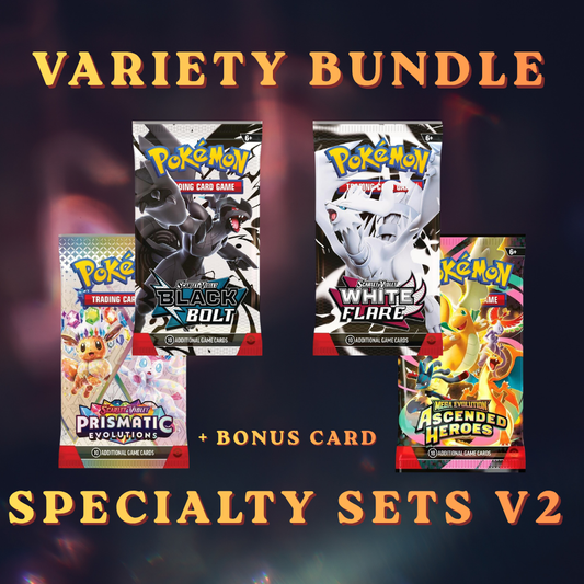 Specialty Sets Variety Bundle V2- 4 Pokemon TCG Packs