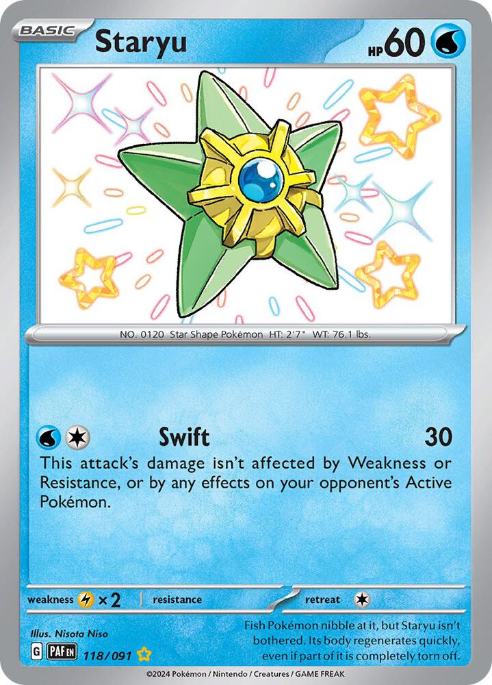 Staryu - SV: Paldean Fates