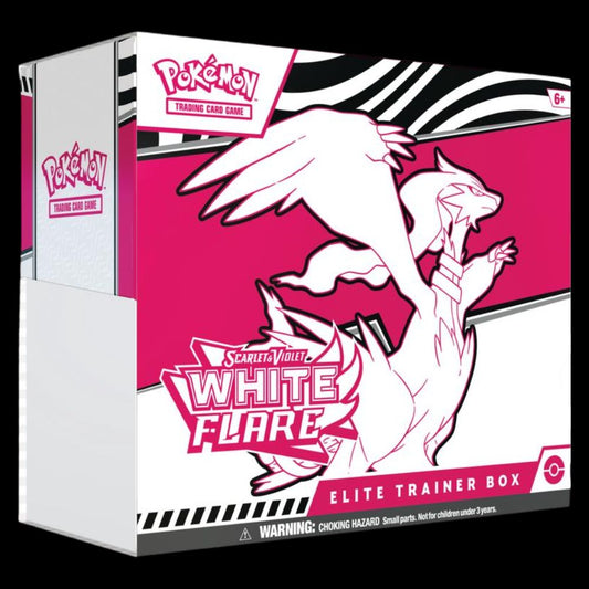 White Flare Elite Trainer Box (ETB)