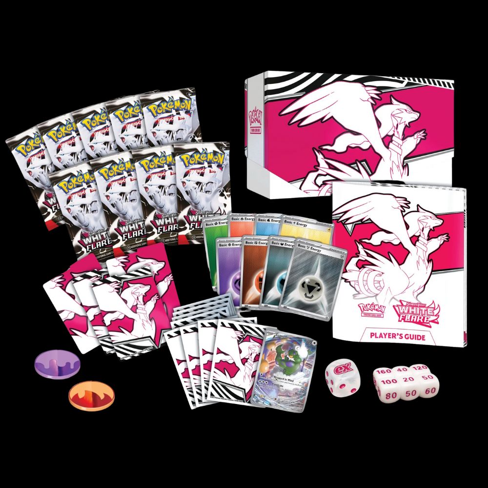 White Flare Elite Trainer Box (ETB)