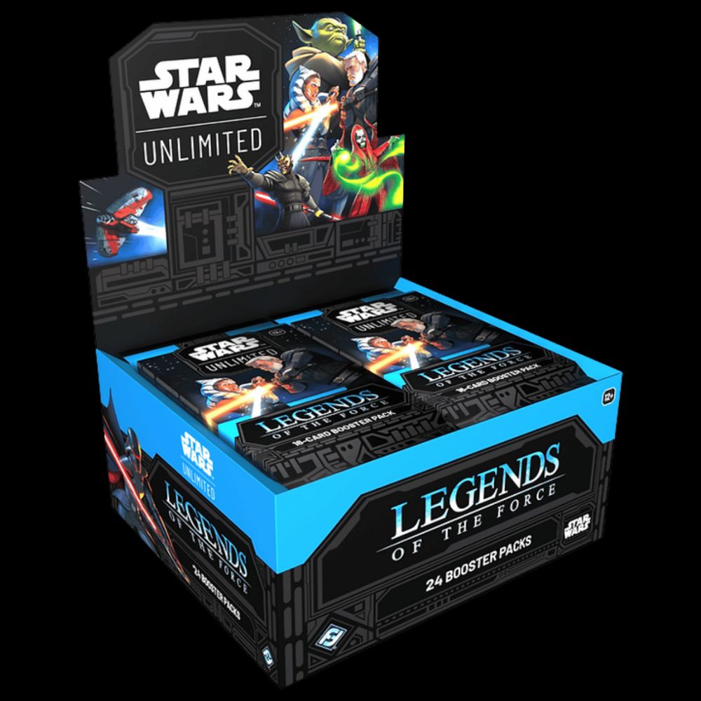 Star Wars: Unlimited - Legends of the Force Booster Box (Ship Now)