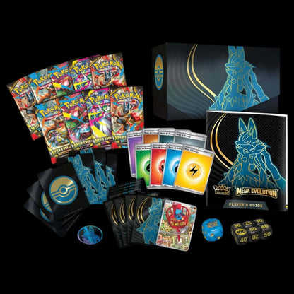 Mega Evolutions Elite Trainer Box (ETB) - Lucario