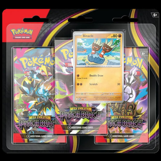 PRE-ORDER: Pitch Black 3-Pack Blister