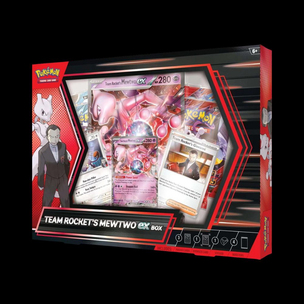Team Rocket's Mewtwo ex Box