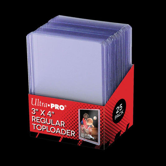 Ultra Pro: Clear Regular Toploaders (25 ct)